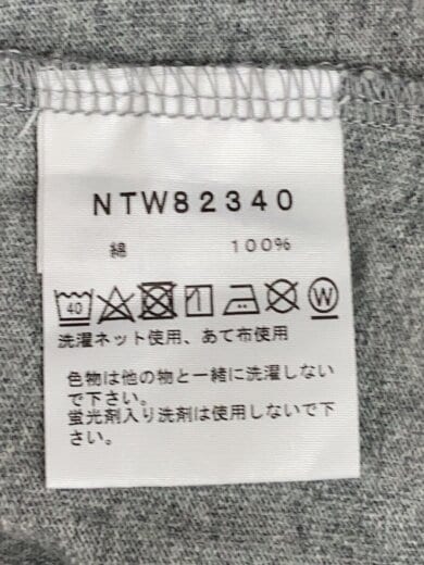 商品画像：L/S Onepiece/長袖ワンピース/L/コットン/GRY/NTW82340 4