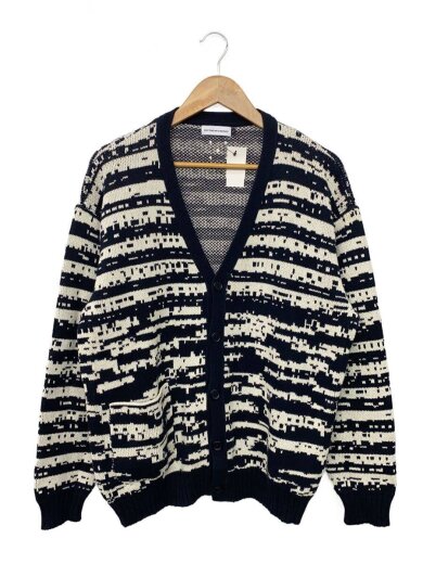 商品画像：Gilles de Brock knitted cardigan/カーディガン(薄手)/L/コットン/NVY 1