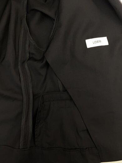 商品画像：トロピカルウールショートスリーブジャケット/0/ウール/BLK/無地/8822-209-0041-0930 7