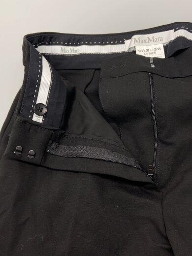 商品画像：22SS ストレッチレーヨンスラックスパンツ/34/--/BLK/無地/17860 3