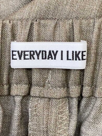 商品画像：Minimal Satin/ワイドパンツ/34/ウール/GRY/無地/25-030-500-8130 3