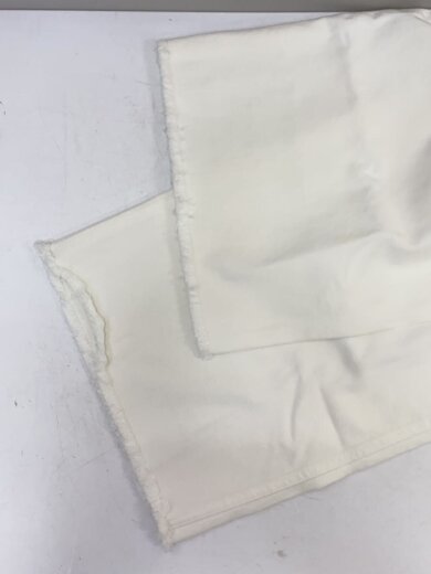 商品画像：ハイウエストワイドパンツ/36/コットン/WHT/無地/535-3230001 7