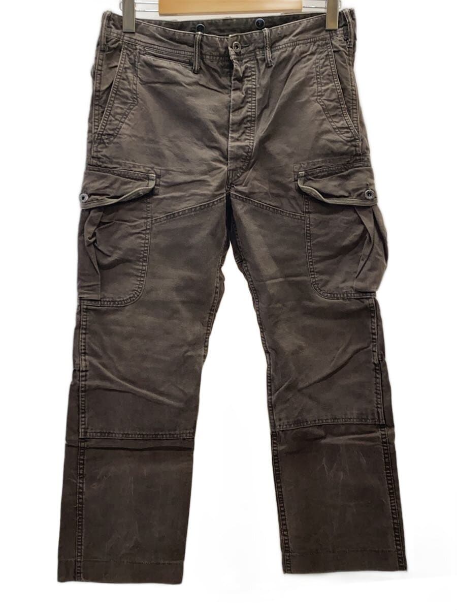 RRL / ダブルニーカーゴパンツ/32/コットン/BRW