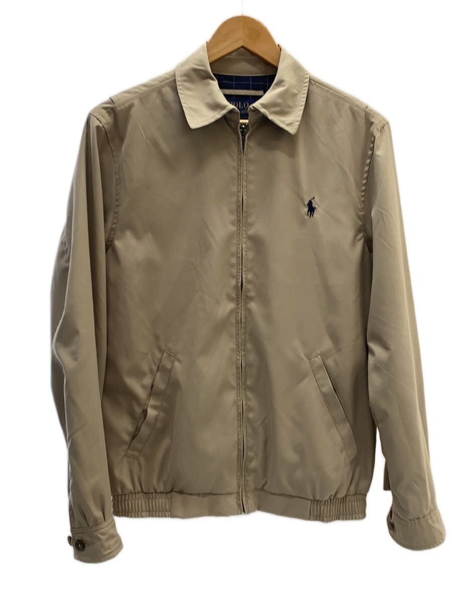 POLO RALPH LAUREN / スウィングトップ/ジャケット/XS/コットン/BEG/無地