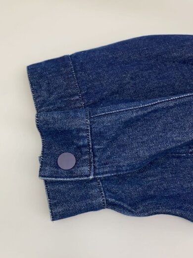 商品画像：Denim Jacket/Gジャン/3XL/デニム/IDG/無地/IN0265 6