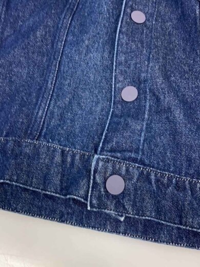 商品画像：Denim Jacket/Gジャン/3XL/デニム/IDG/無地/IN0265 8