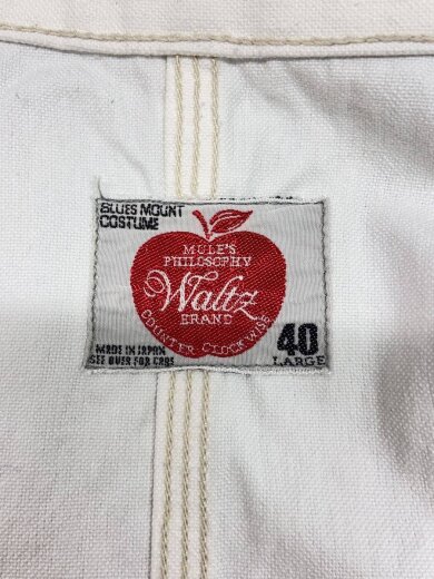 商品画像：WALTZ BRAND/カバーオール/40/コットン/WHT/無地 3