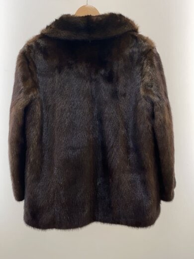 商品画像：ミンクファー/ジャケット/コート/11/--/BRW/無地 2