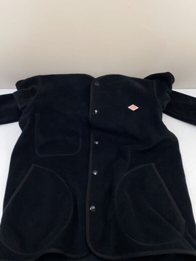 商品画像：NO COLLAR FLEECE CARDIGAN/38/ポリエステル/BLK/無地/JD-8939 7