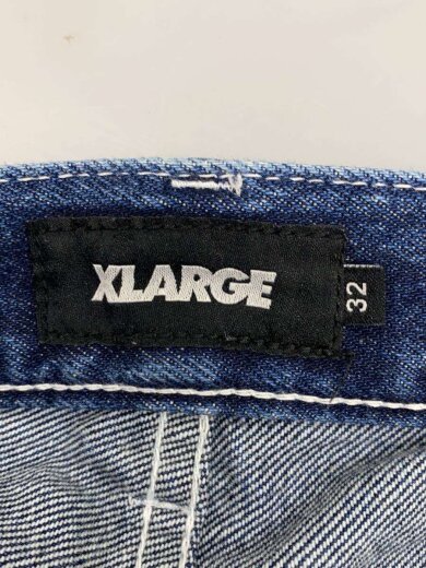 商品画像：GOING FOR BROKE PAINTER/ストレートパンツ/32/デニム/NVY/101232031022 5