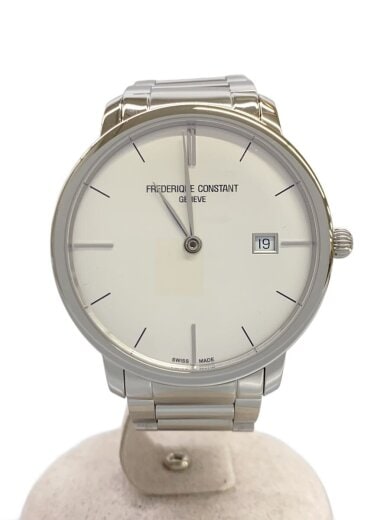 商品画像：スリムライン/自動巻腕時計/アナログ/ステンレス/WHT/SLV/FC-306/312X4S22 1