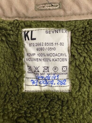 商品画像：SEYNTEX/ミリタリージャケット/--/--/KHK/無地/872.2662.8505.11-92 3