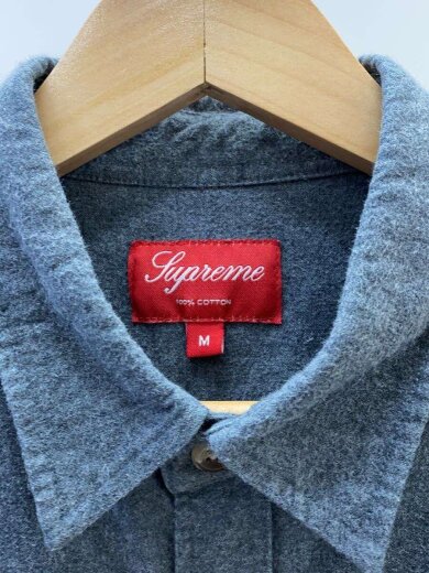 商品画像：長袖シャツ/M/コットン/GRY 3