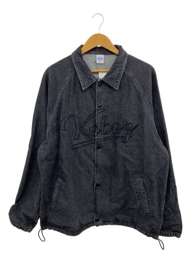 商品画像：keboz DENIM COACH JACKET /XL/GRY 1