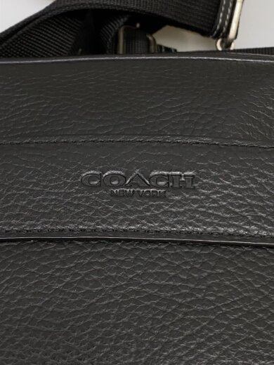 商品画像：ショルダーバッグ/レザー/BLK/無地/F24876 5