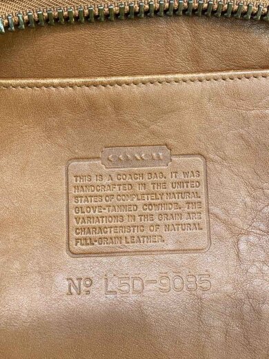 商品画像：OLD/バケツトートバッグ/レザー/L5D-9085 5