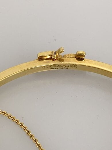 画像：COACH馬車モチーフチェーンブレスレット/レディース2