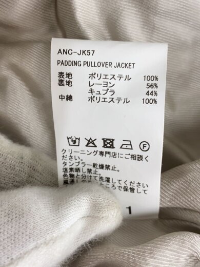 商品画像：ジャケット/1/ポリエステル/GRY/無地/ANC-JK57// 5
