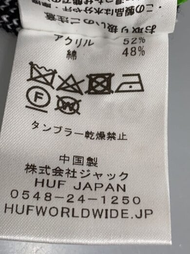 商品画像：ニットベスト(薄手)/L/アクリル/BLK/総柄// 4