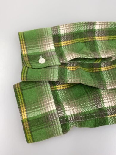 商品画像：cootie productions/flammel check/ネルシャツ/M/コットン/GRN/チェック 5