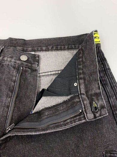 商品画像：Adilenium シーズン2 モト デニムパンツ /33/コットン/BLK/jn0825 3