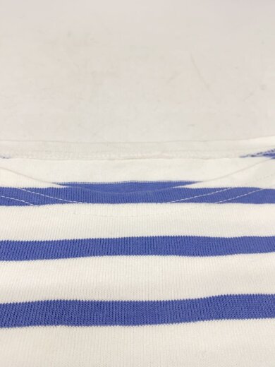 商品画像：HAZYBORDER プルオーバー/FREE/コットン/WHT/ボーダー/26-070-500-4080 6