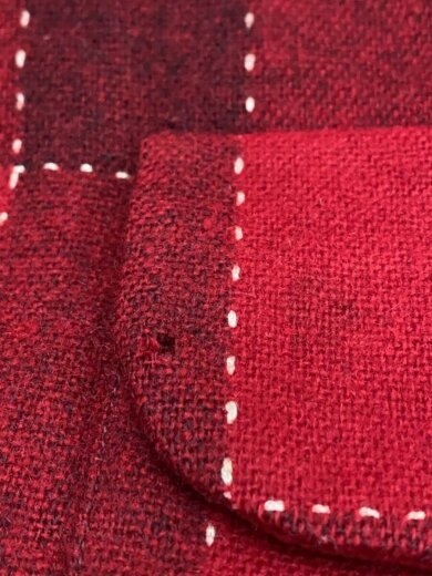 商品画像：長袖シャツ/M/ウール/RED/チェック// 6