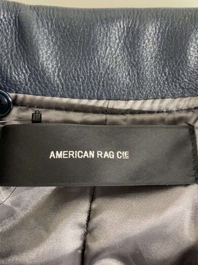 商品画像：レザージャケット・ブルゾン/2/牛革/NVY/AKS-M142-BL025 3