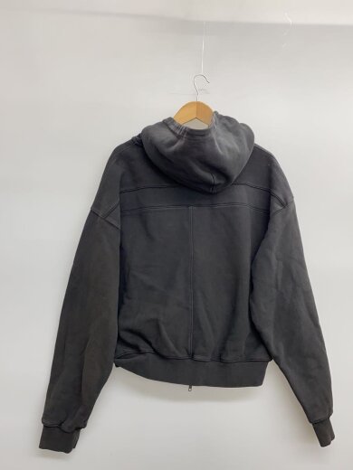 商品画像：ジップパーカー/L/コットン/BLK// 2