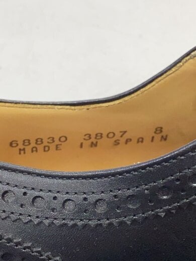 商品画像：ドレスシューズ/UK8/BLK/レザー/68830 5