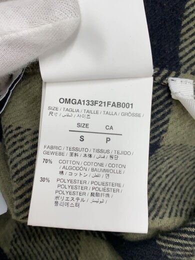 商品画像：Plaid Flannel Shirt/ネルシャツ/S/コットン/GRN/チェック/OMGA133F21FAB001// 4