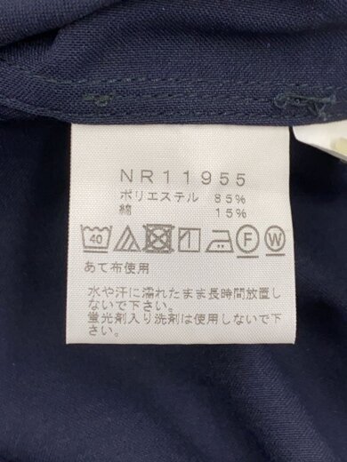 商品画像：L/S HIM RIDGE SHIRT_ロングスリーブヒムリッジシャツ/M/ポリエステル/BLK/無地 4