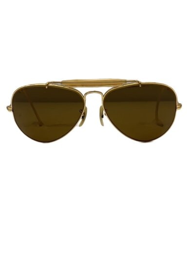 商品画像：サングラス/ティアドロップ/メタル/GLD/BRW/メンズ// 1