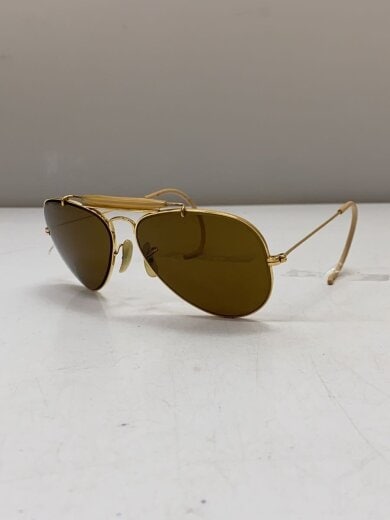商品画像：サングラス/ティアドロップ/メタル/GLD/BRW/メンズ// 2