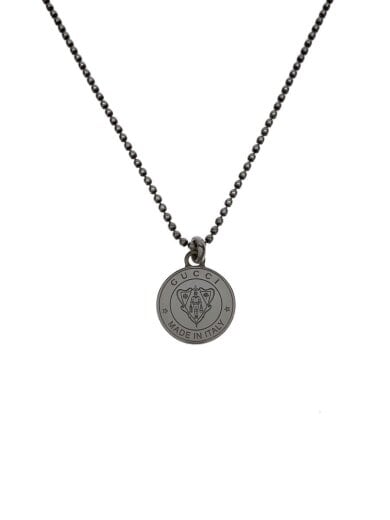 商品画像：crest pendant necklace/ネックレス/SV925/SLV/トップ有/メンズ// 1