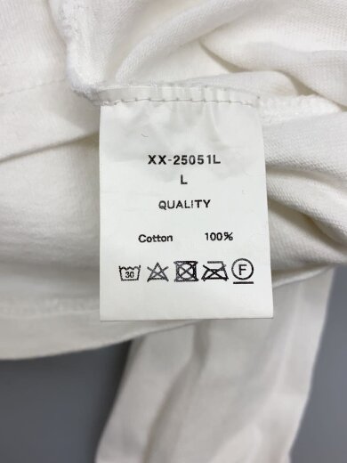 商品画像：ヘンリーネックカットソー/L/コットン/WHT/XX-25051L// 4