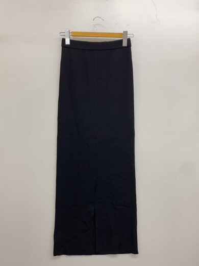 商品画像：Relax Knit Skirt/FREE/レーヨン/BLK/無地/26-060-560-7100 2