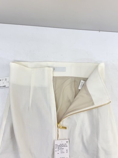 商品画像：ZIP TIGHT SKIRTS/36/ナイロン/WHT/無地/26-060-240-5100// 3