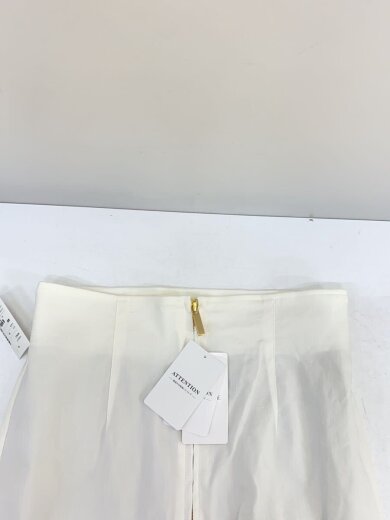 商品画像：ZIP TIGHT SKIRTS/36/ナイロン/WHT/無地/26-060-240-5100// 6