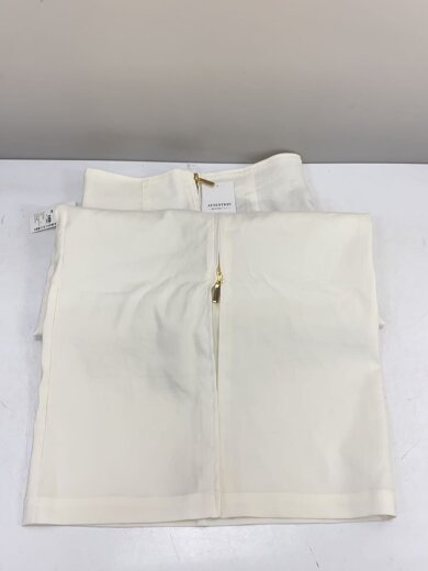 商品画像：ZIP TIGHT SKIRTS/36/ナイロン/WHT/無地/26-060-240-5100// 7