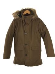 ダウンジャケット/XS/ポリエステル/ブラウン/無地/QUARTZ CO.別注/36310