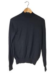 セーター(薄手)/46/ウール/BLK