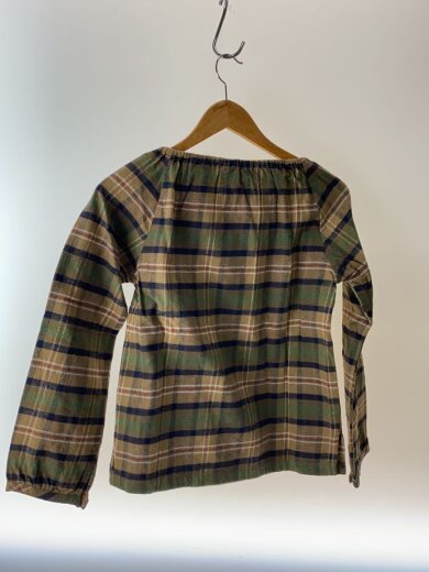 商品画像：長袖ブラウス/--/コットン/マルチカラー/チェック 2