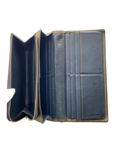 商品画像：長財布/レザー/KHK/無地/メンズ 4