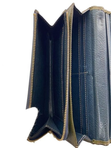 商品画像：長財布/レザー/KHK/無地/メンズ 5