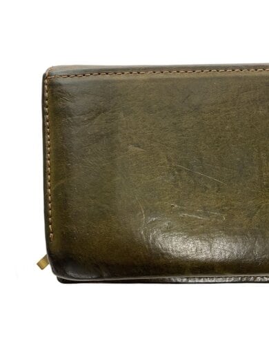 商品画像：長財布/レザー/KHK/無地/メンズ 7