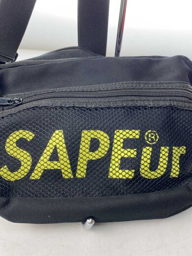 商品画像：utilityボディバッグ/ショルダーバッグ/ポリエステル/BLK 5