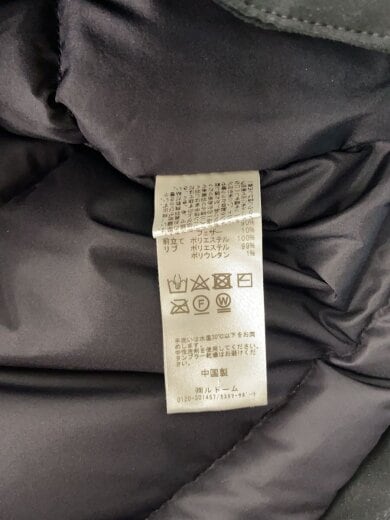 商品画像：ダウンジャケット/M/ポリエステル/BLK/無地/17-020-300-3020-3-0 4