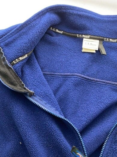 商品画像：フリースベスト/--/ポリエステル/NVY/無地 4