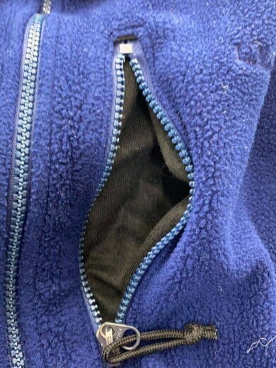 商品画像：フリースベスト/--/ポリエステル/NVY/無地 6